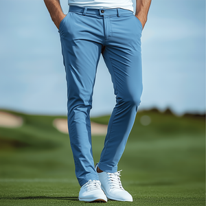 Klassische Business-Anzughose aus Twill für Herren im Frühling und Sommer