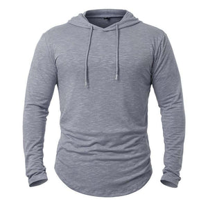 Herren-Hoodie aus Baumwollmischung für die Freizeit im Freien
