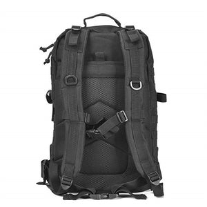 USA-Flaggendruck Outdoor 3P multifunktionaler 45L taktischer Rucksack mit großem Fassungsvermögen Tarnfeld wasserdichter Sport-Bergsteigerrucksack