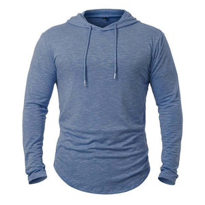 Herren-Hoodie aus Baumwollmischung für die Freizeit im Freien