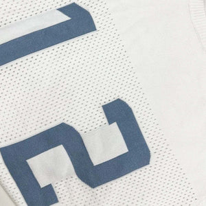 Herren-T-Shirt mit Sport-Schriftzug und Jacquard-Rundhalsausschnitt, kurzärmelig