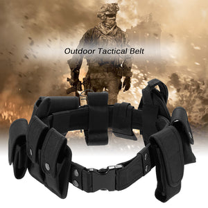 Zehnteiliges Set abnehmbarer taktischer Gürtel für Outdoor-Sportarten