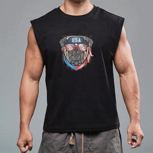 FEUCHTIGKEITSABLEIBENDES TANKTOP AUS USA-BAUMWOLLE