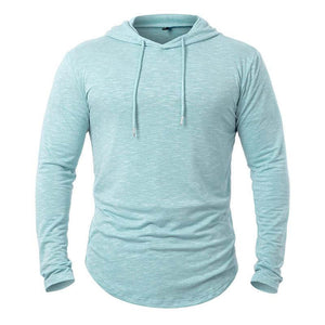 Herren-Hoodie aus Baumwollmischung für die Freizeit im Freien