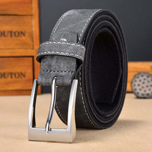 Vielseitiger Vintage-Patchwork-Gürtel aus Canvas für Herren