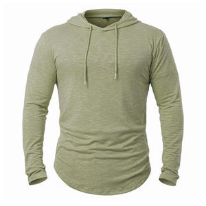 Herren-Hoodie aus Baumwollmischung für die Freizeit im Freien