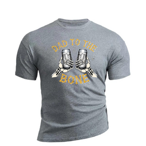 DAD TO THE BONE BAUMWOLL-GRAFIK-T-SHIRT