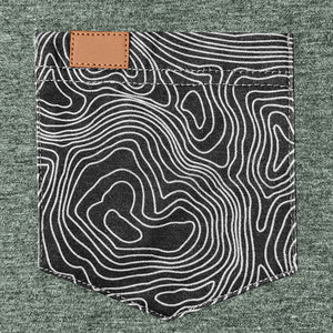 Herren-Tanktop mit Rundhalsausschnitt in Kontrastfarbe