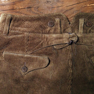 1920er 12oz Cord Farmer Arbeitshose Herren Hosenträgerhose Vintage Overalls 20er
