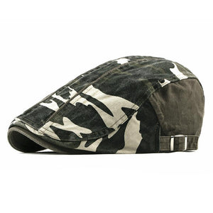 Men's Classic Stylish Camouflage Beret Hat