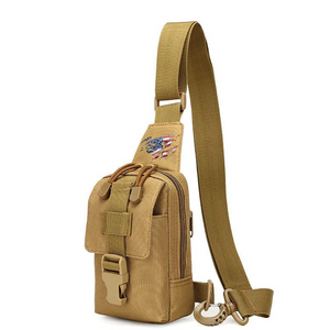 USA FLAG RADFAHREN EINZELNE SCHULTERTASCHE
