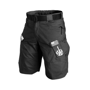 FXXK TACTICAL MULTI POCKETS 11'' INSEAM PERFORMANCE CARGO SHORTS OHNE SCHNALLENGÜRTEL