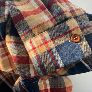 Men's Classic Casual Slim Fit Check Long Sleeve Shirt