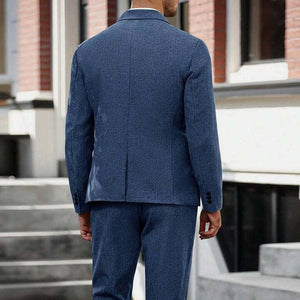 Men's Cotton And Linen Casual Business Blazers