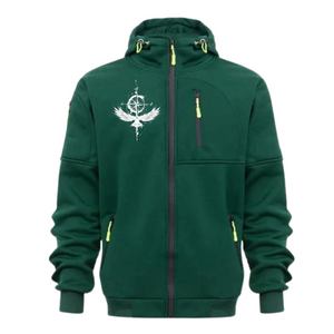 STIL SWEATSHIRT MIT MEHREREN REISSVERSCHLÜSSEN UND TASCHEN HERREN SPORT KAPUZE