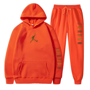 HERREN SPORTSWEAR SET FLEECE HOODIE SET