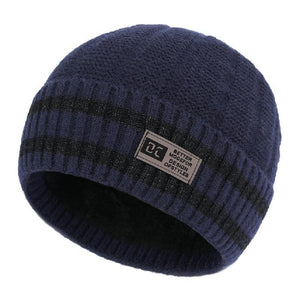 Men's Versatile Warm Knitted Hat