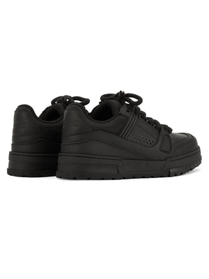 Schwarze Warrior Street Rap-Sneaker