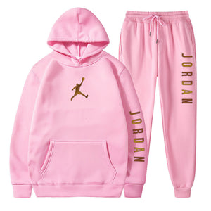 HERREN SPORTSWEAR SET FLEECE HOODIE SET