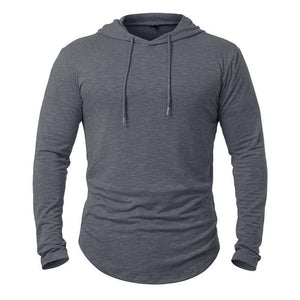 Herren-Hoodie aus Baumwollmischung für die Freizeit im Freien