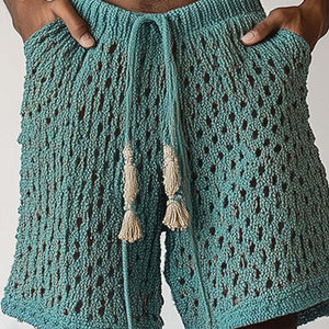 Men's Woven Casual Beach Shorts