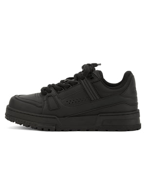 Schwarze Warrior Street Rap-Sneaker