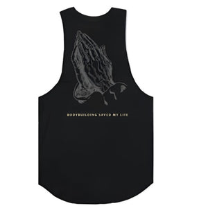 FITNESS-TANKTOP AUS BAUMWOLLE