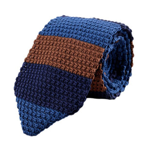 Vintage-Strickkrawatte in Pfeilform für Herren
