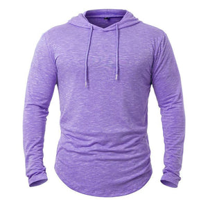 Herren-Hoodie aus Baumwollmischung für die Freizeit im Freien