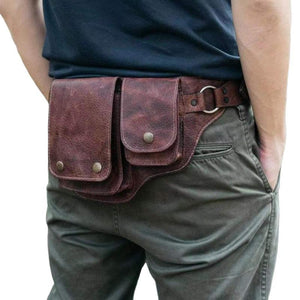 Klassische Vintage-Umhängetasche aus verstellbarem PU-Leder