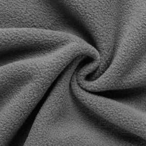 Men's Retro Casual Polar Fleece Solid Color Half Zip Sweatshirt