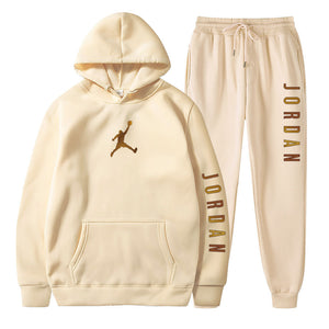 HERREN SPORTSWEAR SET FLEECE HOODIE SET
