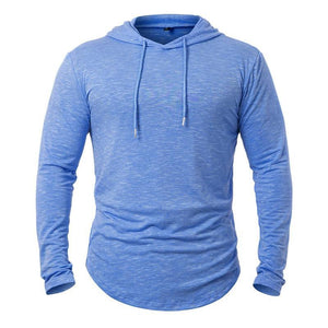 Herren-Hoodie aus Baumwollmischung für die Freizeit im Freien