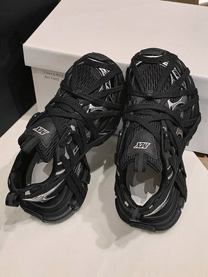 High Street Lässige Schnür-Sneaker