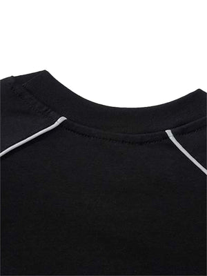 T-Shirt mit Retro-Buchstaben-Print