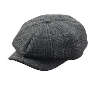 Men's Classic Check Octagonal Hat