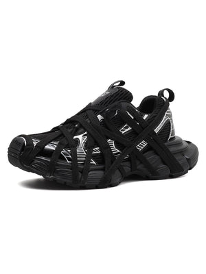 High Street Lässige Schnür-Sneaker