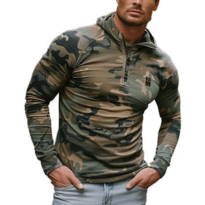 Outdoor-Camouflage-Hoodie für Herren