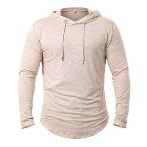 Herren-Hoodie aus Baumwollmischung für die Freizeit im Freien