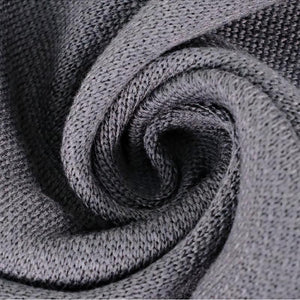 Men's Classic Solid Warm Knit Scarf