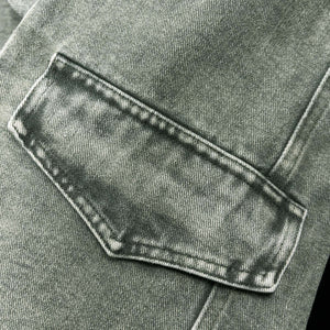 Herren-Jeansjacke im Used-Look