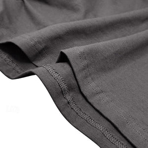 Men's Casual Solid Color Hooded Long Sleeve T-Shirt