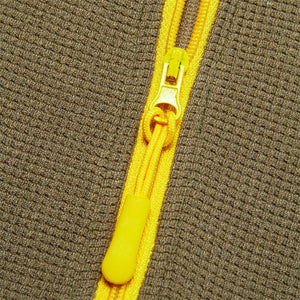 Men's T shirt Tee Waffle Shirt Zip Half Shirt Tee Top Long Sleeve Shir