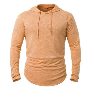 Herren-Hoodie aus Baumwollmischung für die Freizeit im Freien