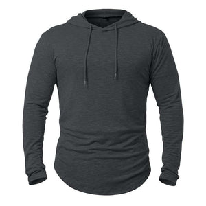 Herren-Hoodie aus Baumwollmischung für die Freizeit im Freien