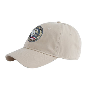 Baumwollkappe mit USA-Adler-Stickerei