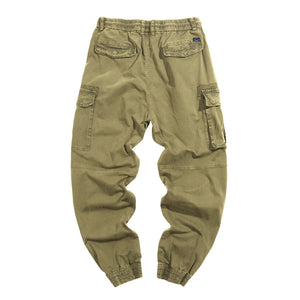 GEWASCHENE CARGOHOSE MIT TASCHEN
