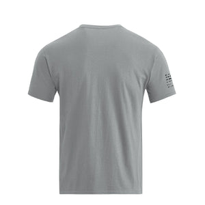 T-Shirt aus Baumwolle mit USA-Flaggen-Grafik