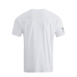 T-Shirt aus Baumwolle mit USA-Flaggen-Grafik