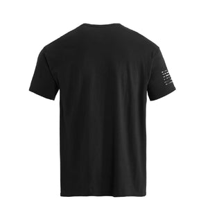 T-Shirt aus Baumwolle mit USA-Flaggen-Grafik